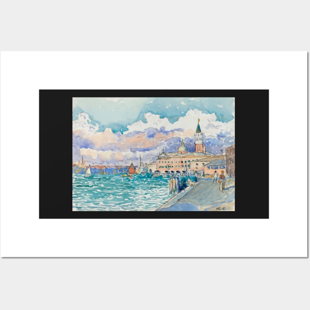 Venice (1903) painting in high resolution by Henri-Edmond Cross. Wall Art by DarioNelaj